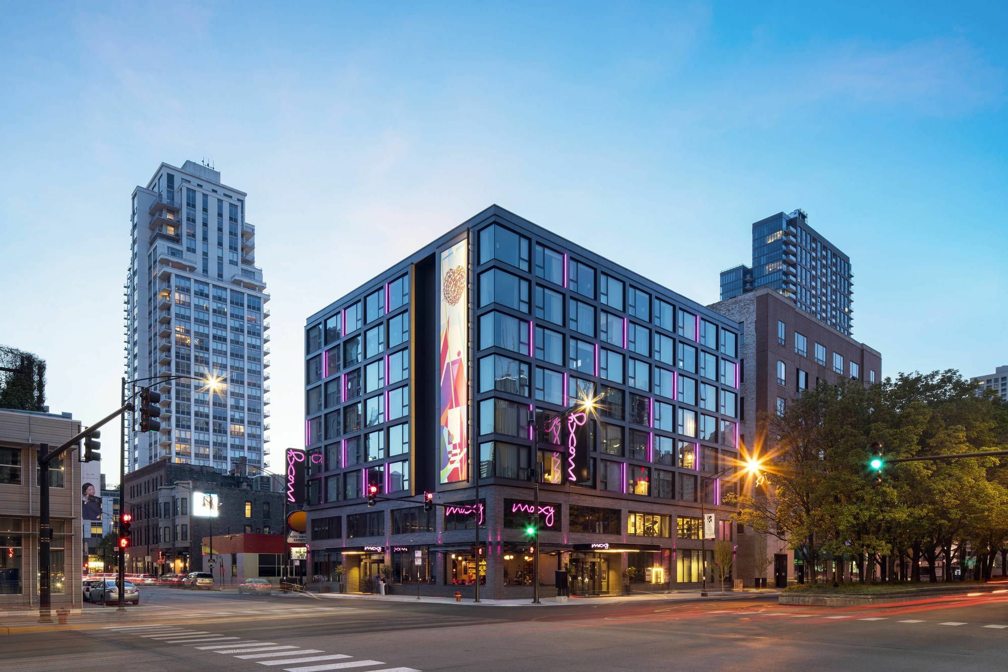 Hotel Moxy Chicago Downtown Esterno foto